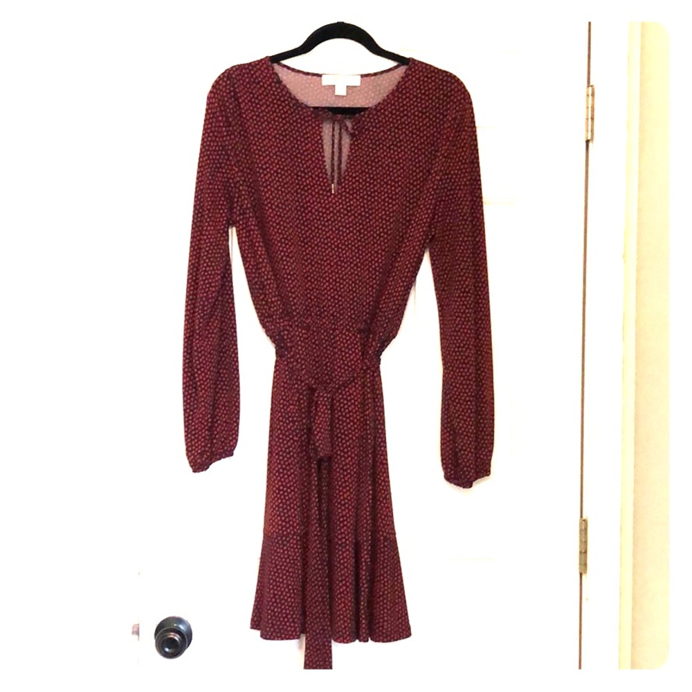 Michael Kors dress with neck-cutout detail